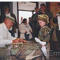 Ermey Autographing